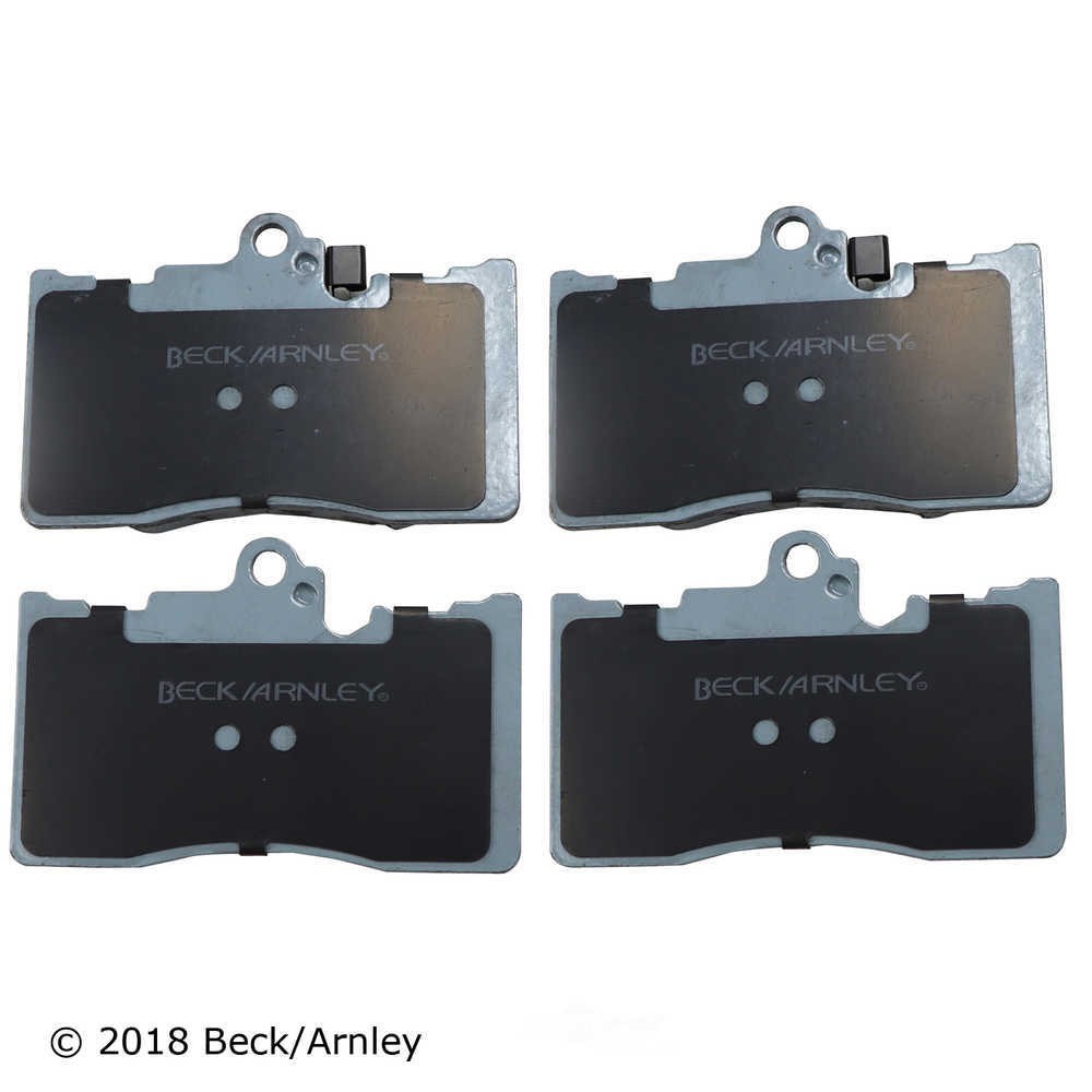 Frt Prem Brake Pads  Beck/Arnley  085-1801