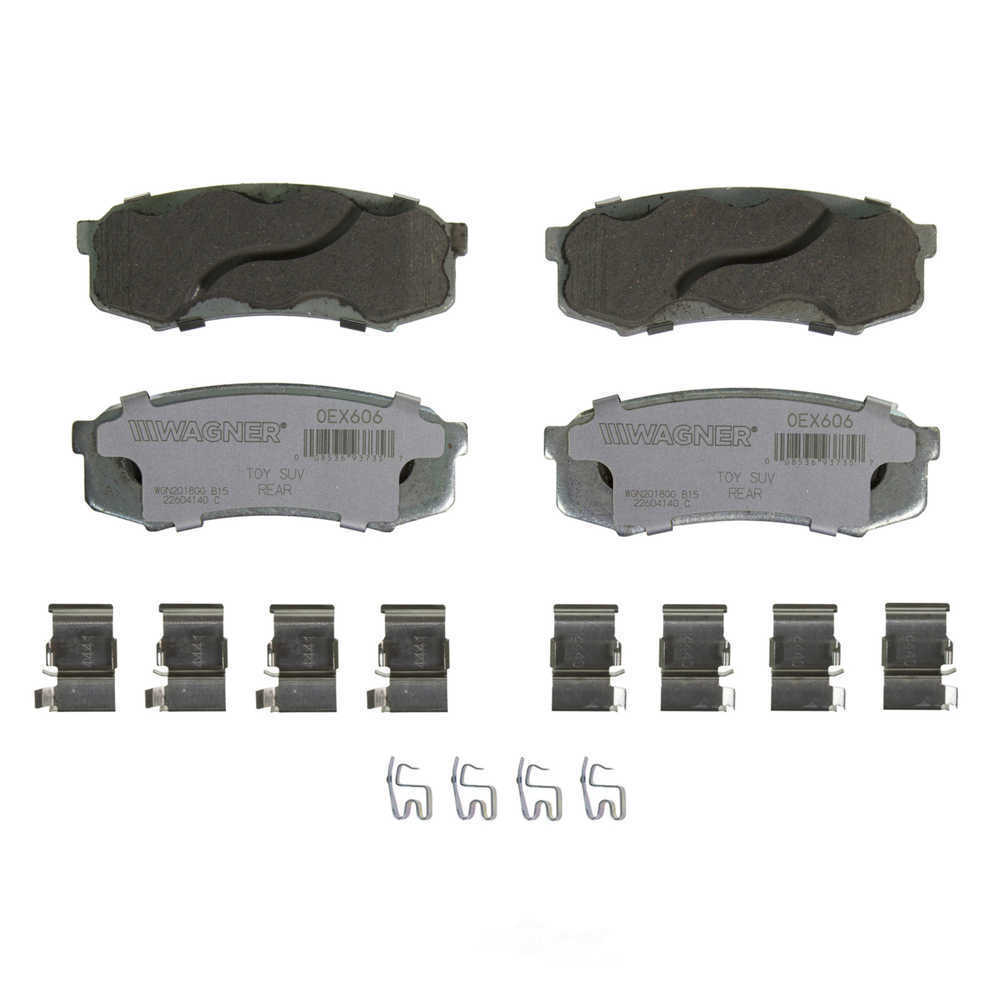 Wagner Premium OEX Ceramic Brake Pad OEX606