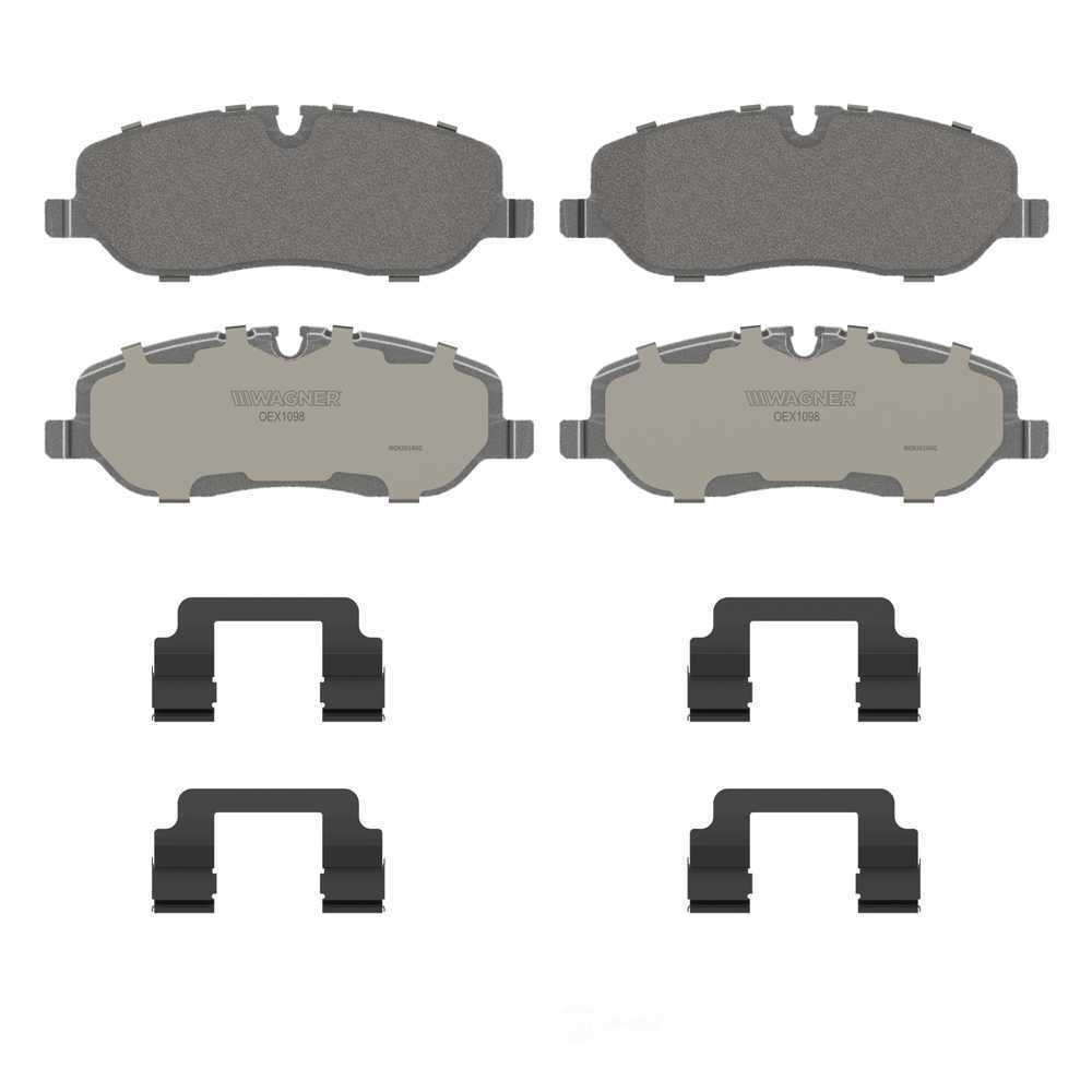 Frt Premium Ceramic Brake Pads  Wagner  OEX1098