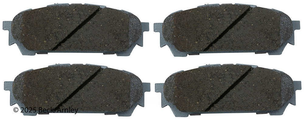 Rr Prem Brake Pads  Beck/Arnley  085-1815