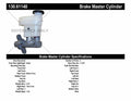 New Master Brake Cyl  Centric Parts  130.61140