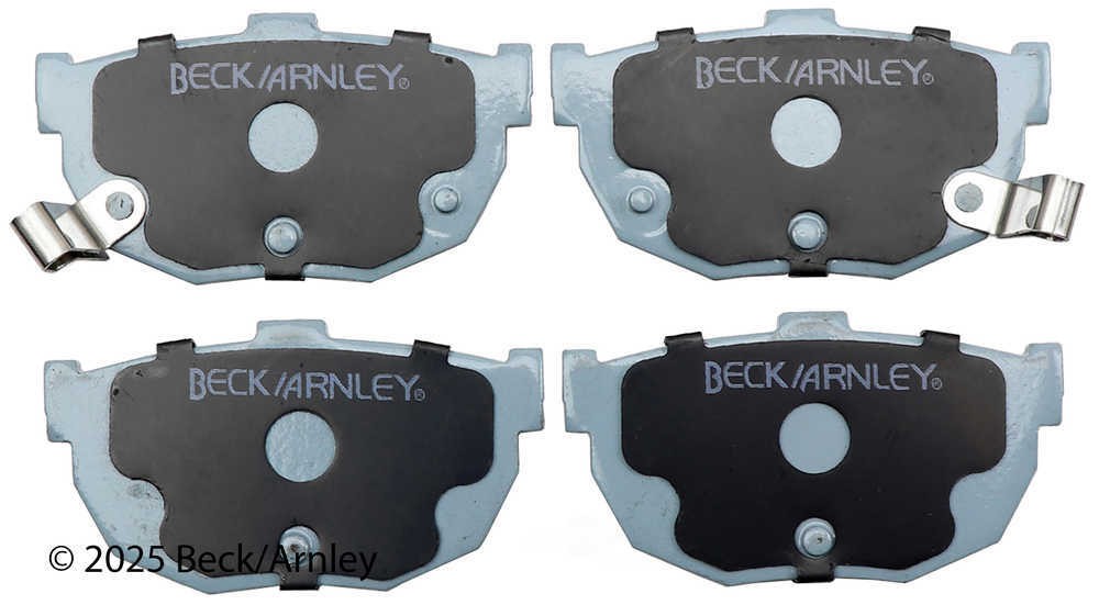 Rr Prem Brake Pads  Beck/Arnley  085-1823