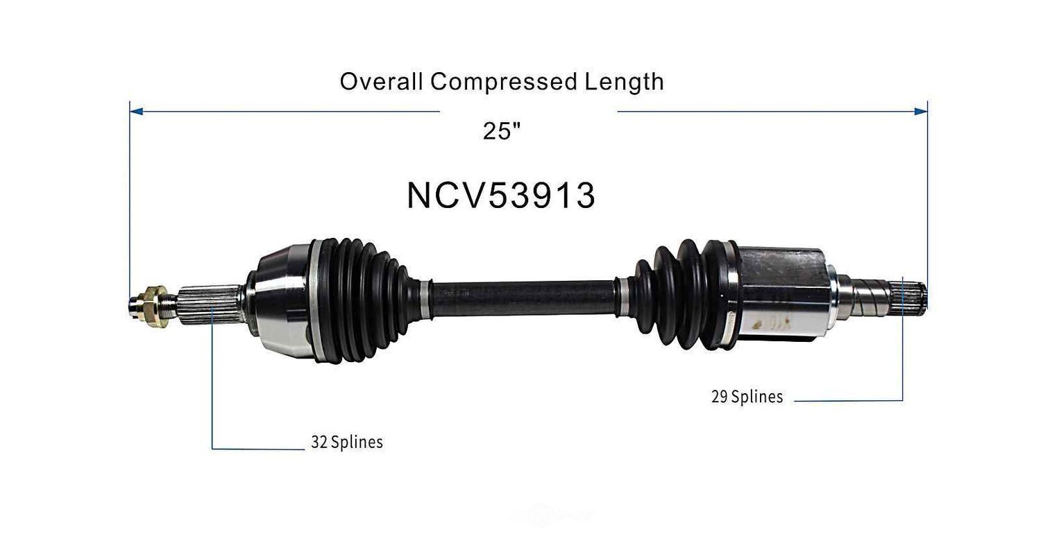 Left New CV Complete Assy   GSP North America   NCV53913