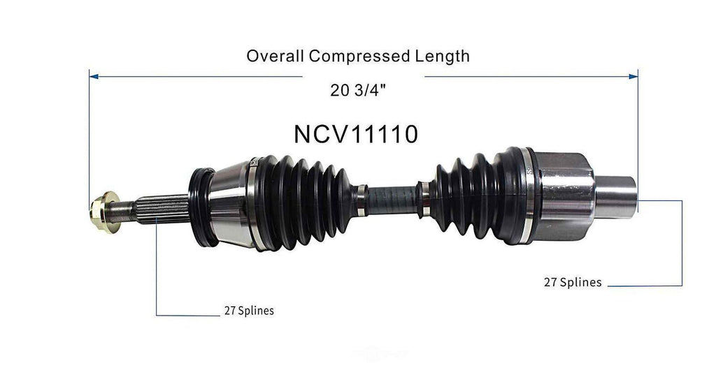 Right New CV Complete Assy   GSP North America   NCV11110
