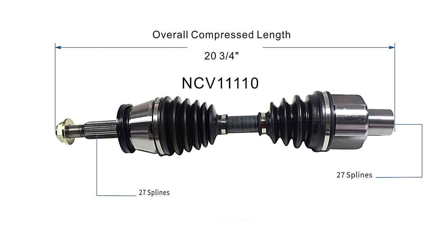 Right New CV Complete Assy   GSP North America   NCV11110