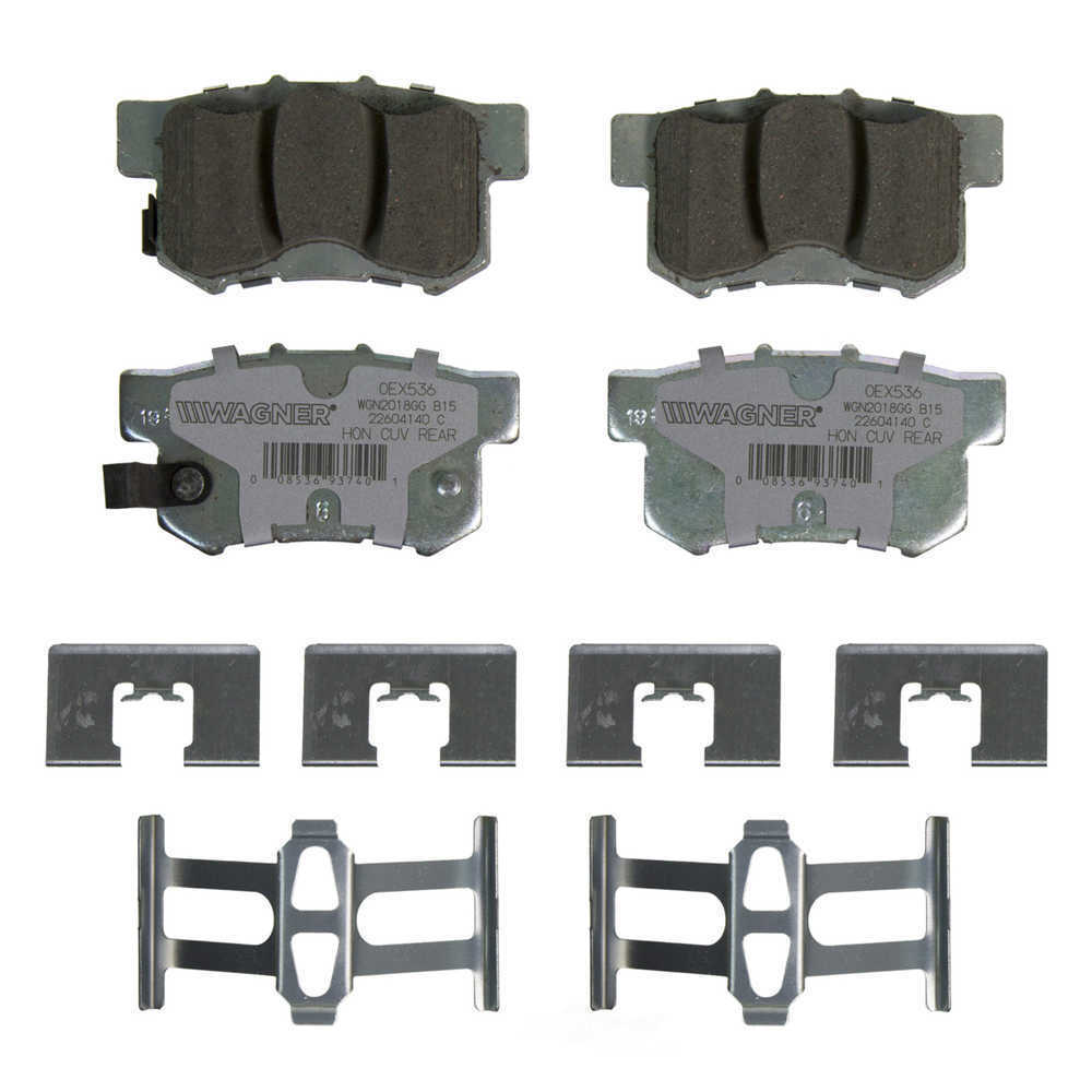 Wagner Premium OEX Ceramic Brake Pad OEX536