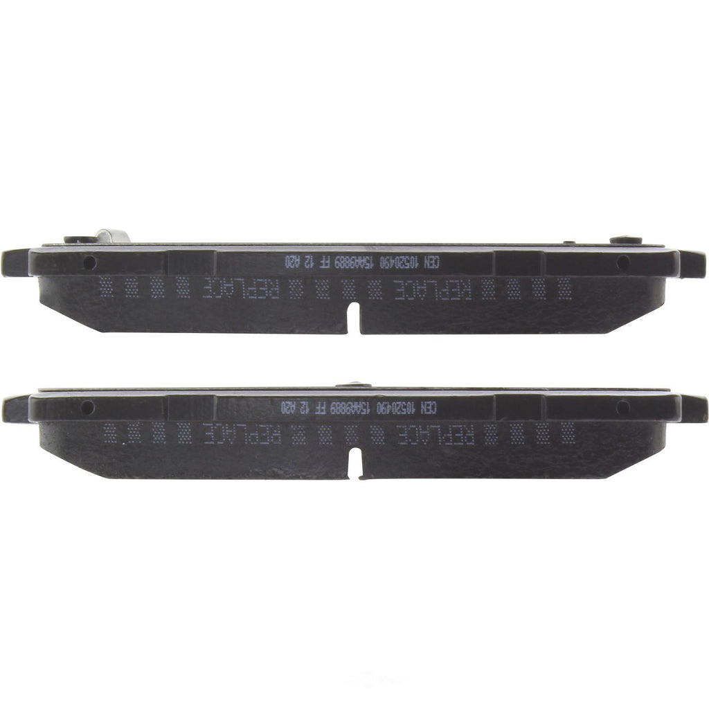 Frt Super Prem Ceramic Brake Pads  Centric Parts  105.20490