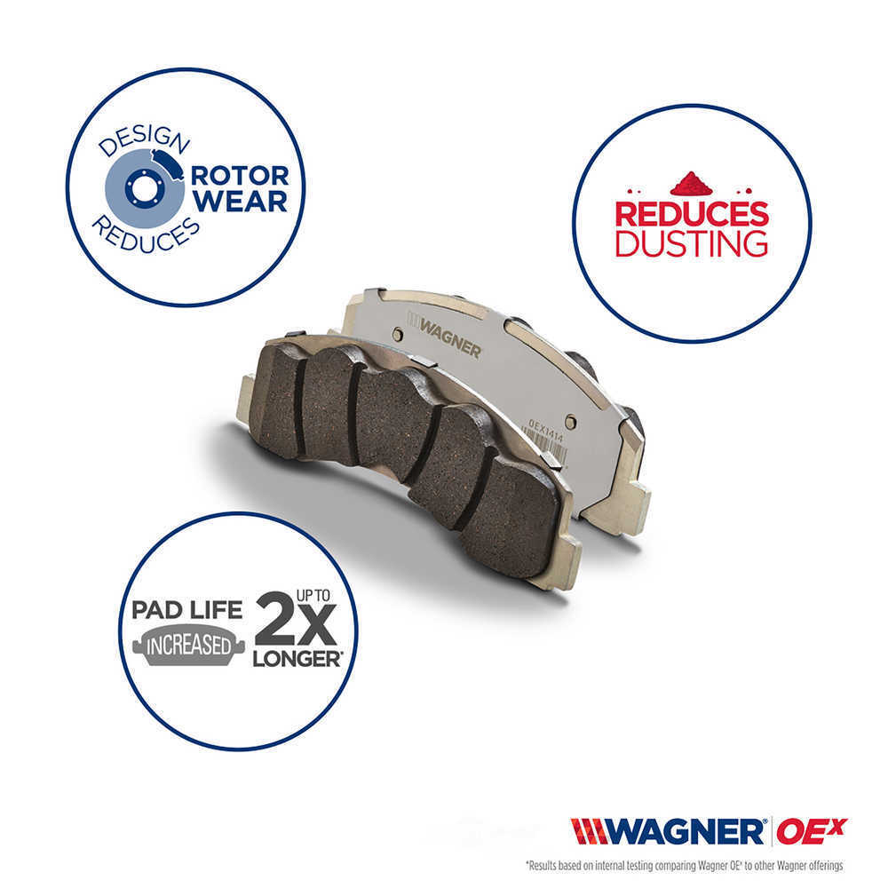 Wagner Premium OEX Ceramic Brake Pad OEX1378
