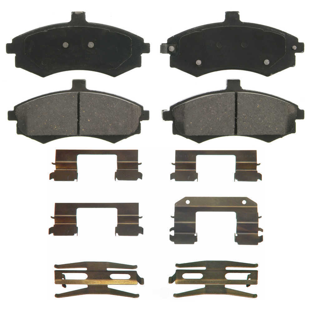 Wagner New Quickstop Ceramic Brake Pad ZD941