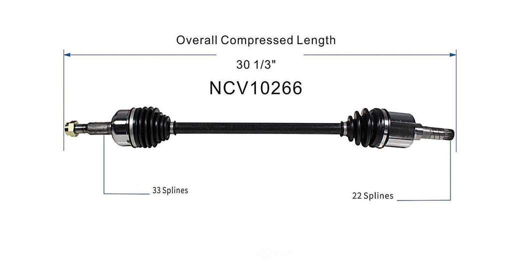 Left New CV Complete Assy   GSP North America   NCV10266