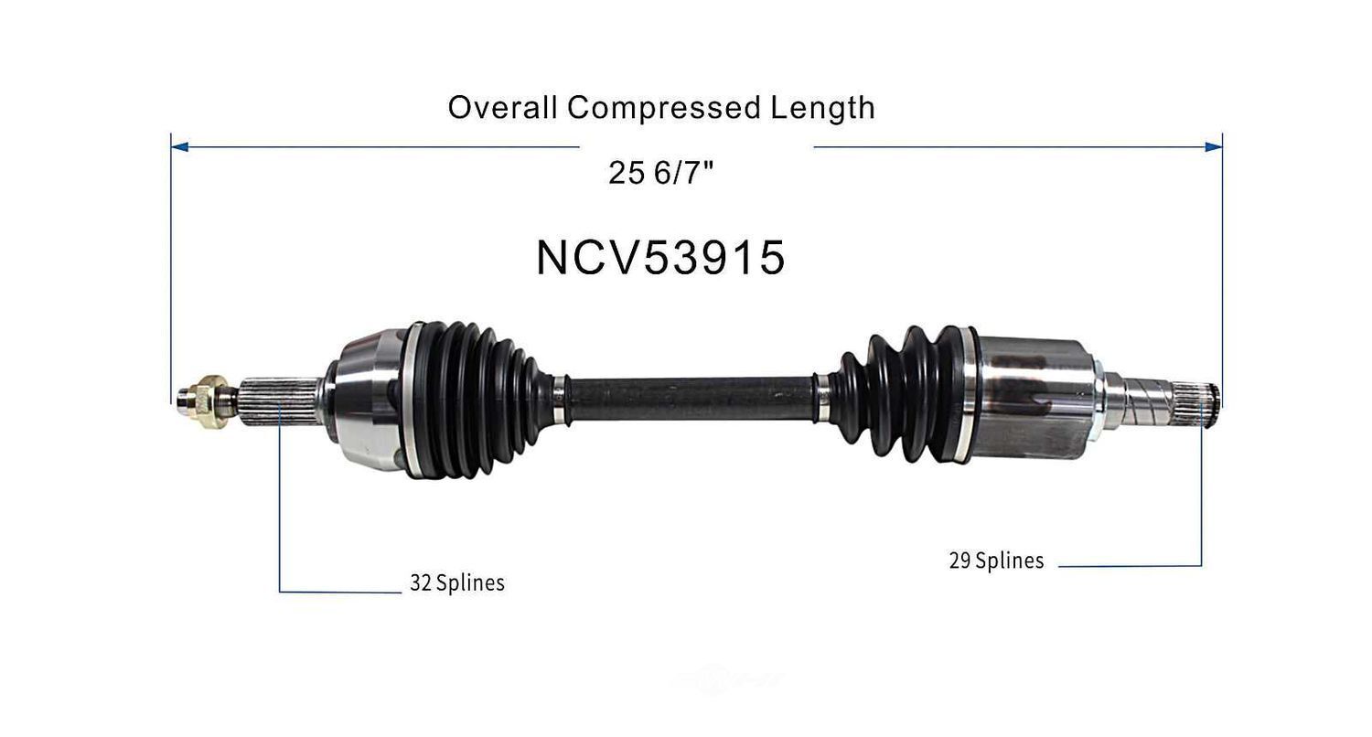 Left New CV Complete Assy   GSP North America   NCV53915