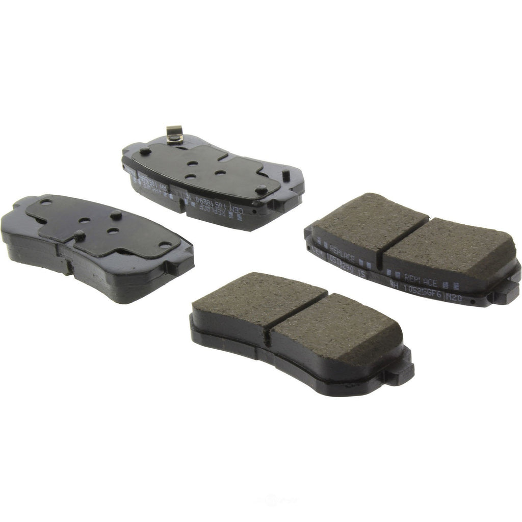 Rr Super Prem Ceramic Brake Pads  Centric Parts  105.18290