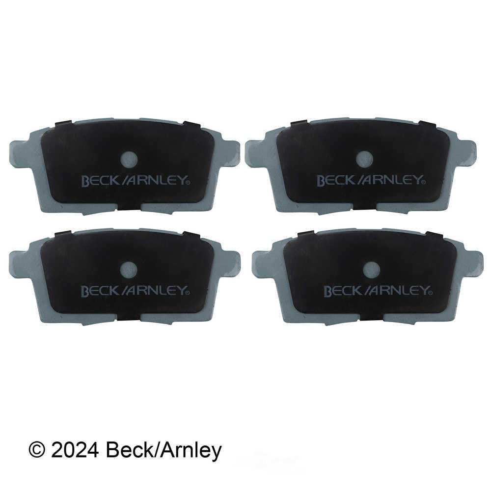 Rr Prem Brake Pads  Beck/Arnley  085-1749