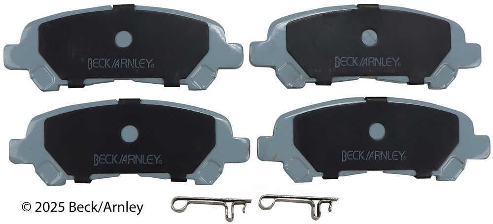 Rr Prem Brake Pads  Beck/Arnley  085-1885