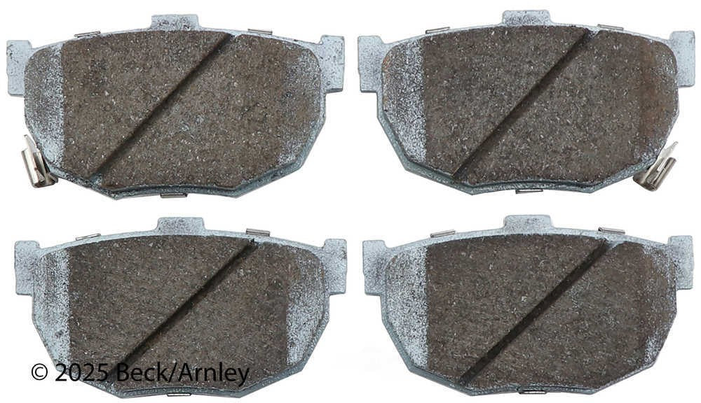 Rr Prem Brake Pads  Beck/Arnley  085-1823