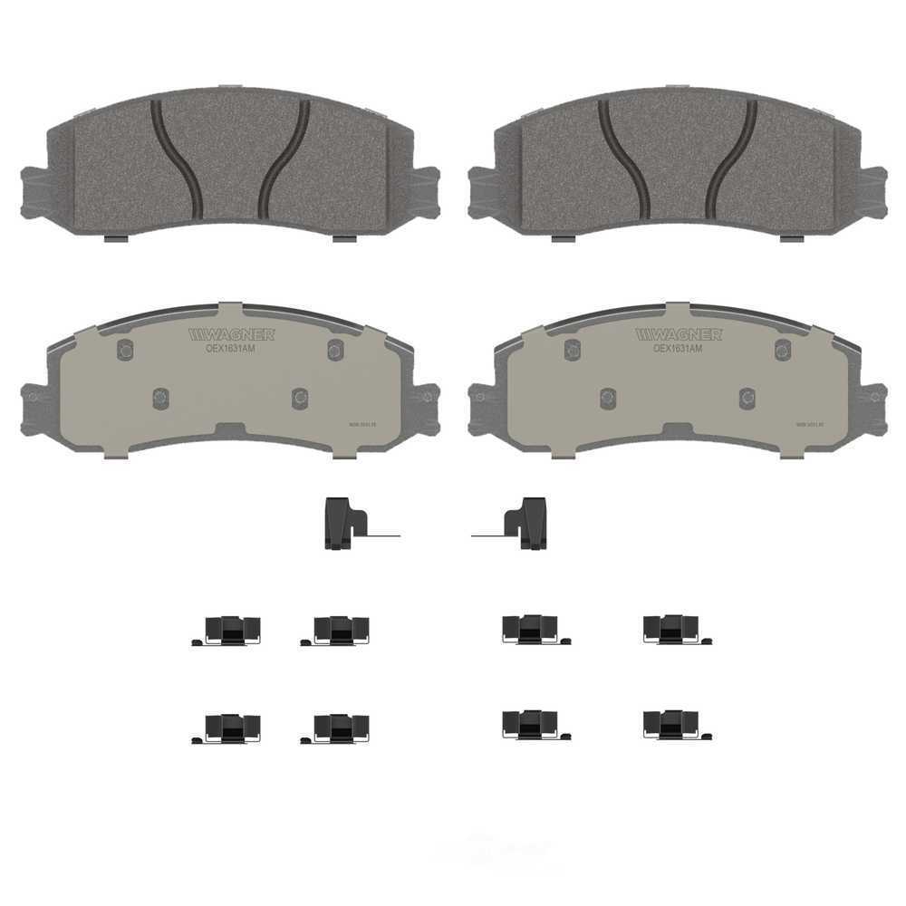 Frt Premium Ceramic Brake Pads  Wagner  OEX1631AM