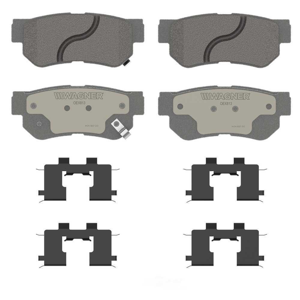 Rr Premium Ceramic Brake Pads  Wagner  OEX813