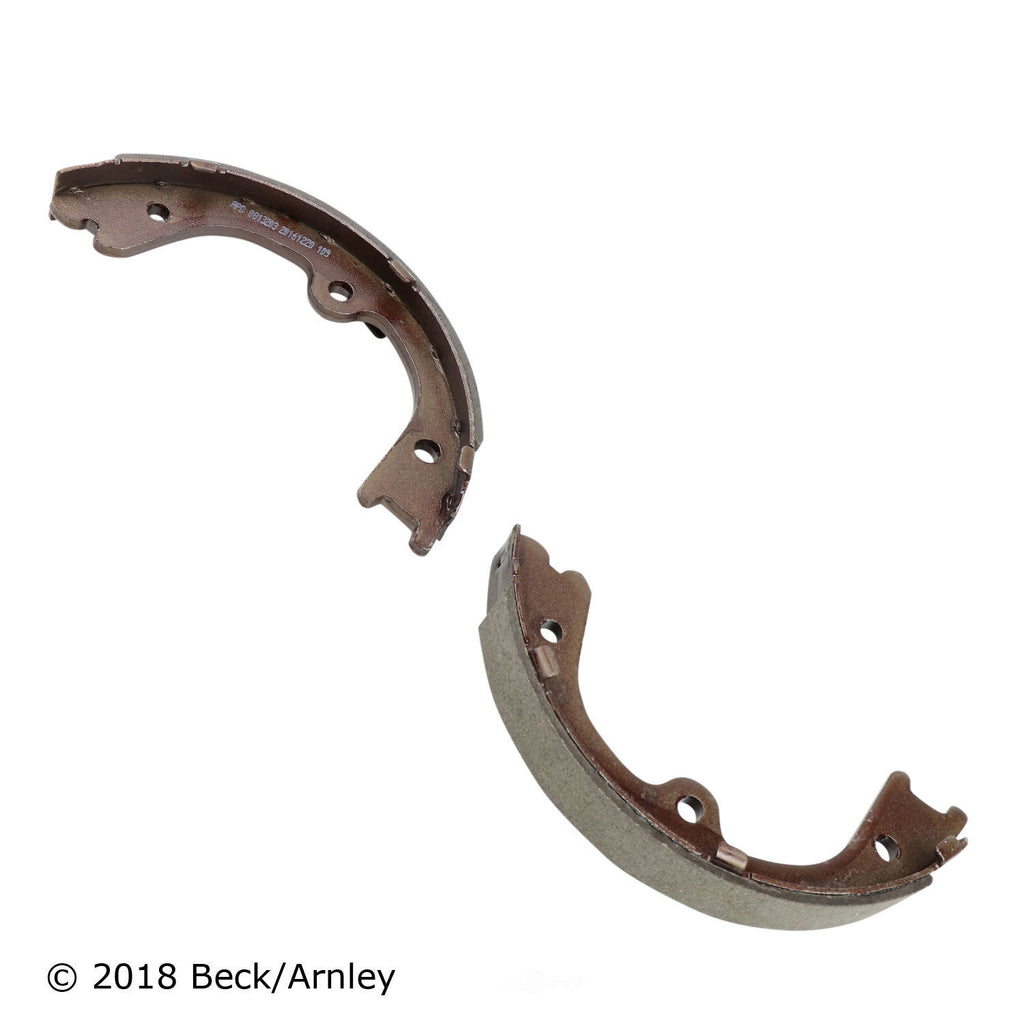 Rr Parking Brk Shoes  Beck/Arnley  081-3203