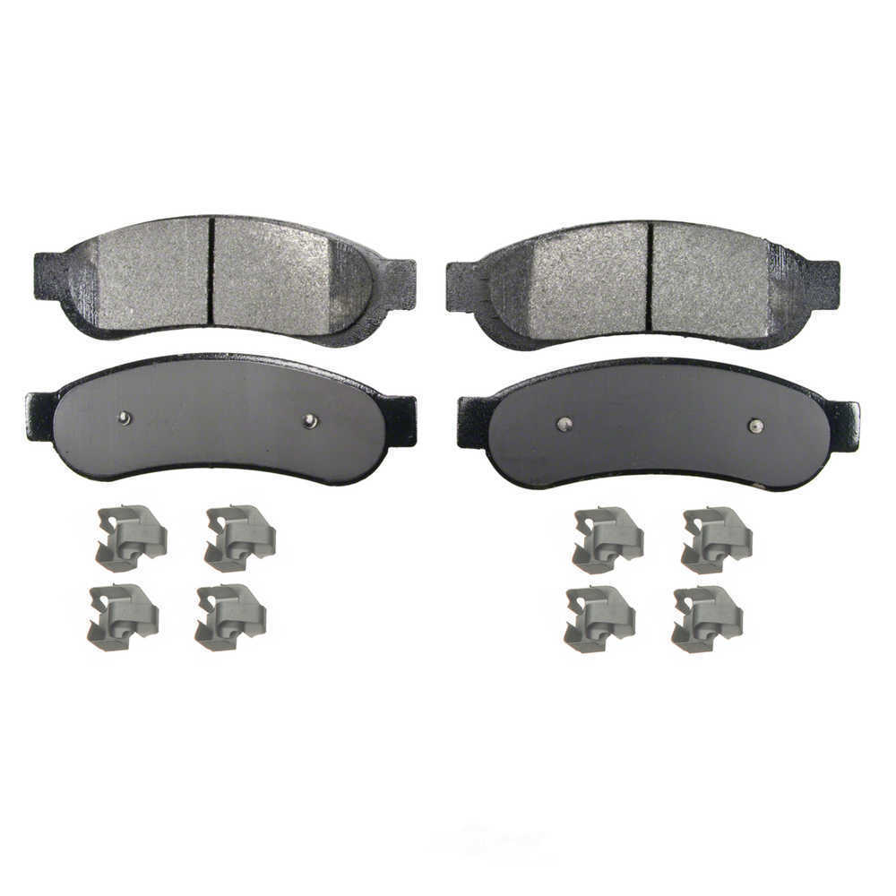 Rr Semi-Met Brake Pads  Wagner  ZX1334