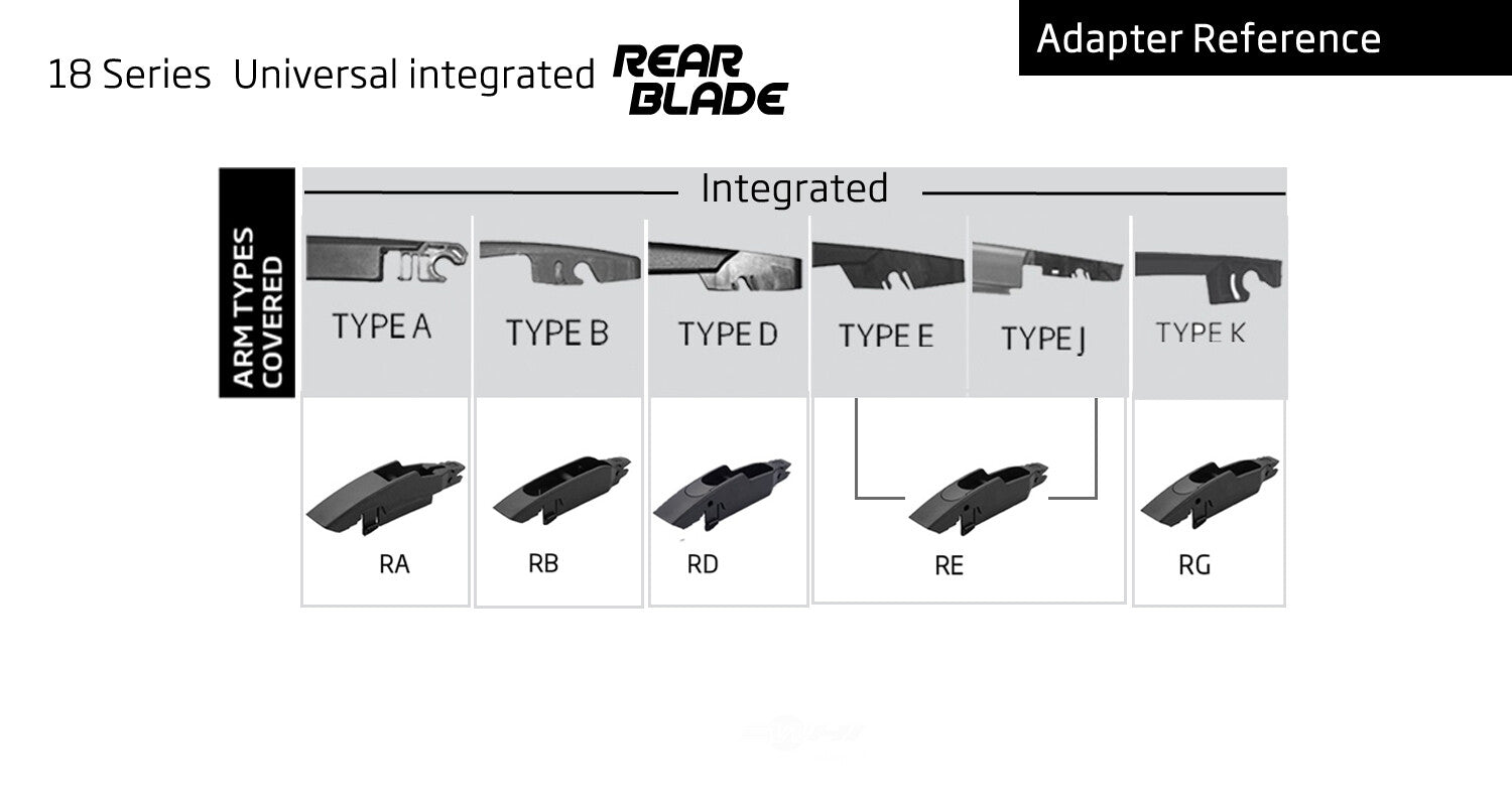 Wiper Blade  Clearplus  18168