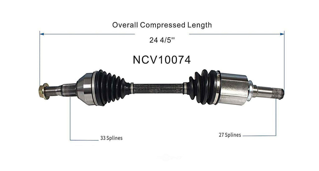 Right New CV Complete Assy   GSP North America   NCV10074