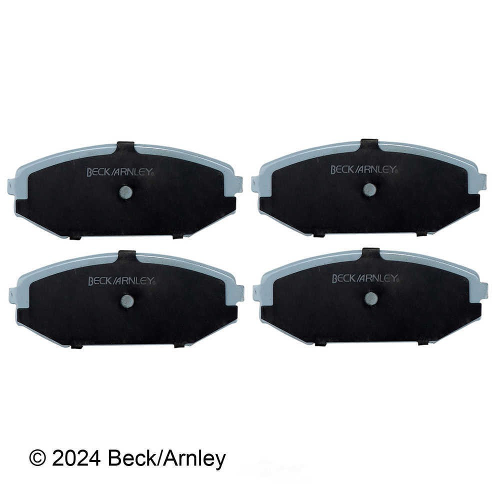 Frt Prem Brake Pads  Beck/Arnley  085-1605