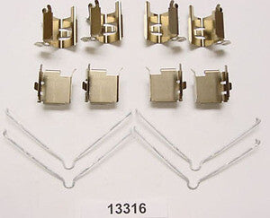 Frt Disc Brk Hwd Kit  Better Brake Parts  13316K