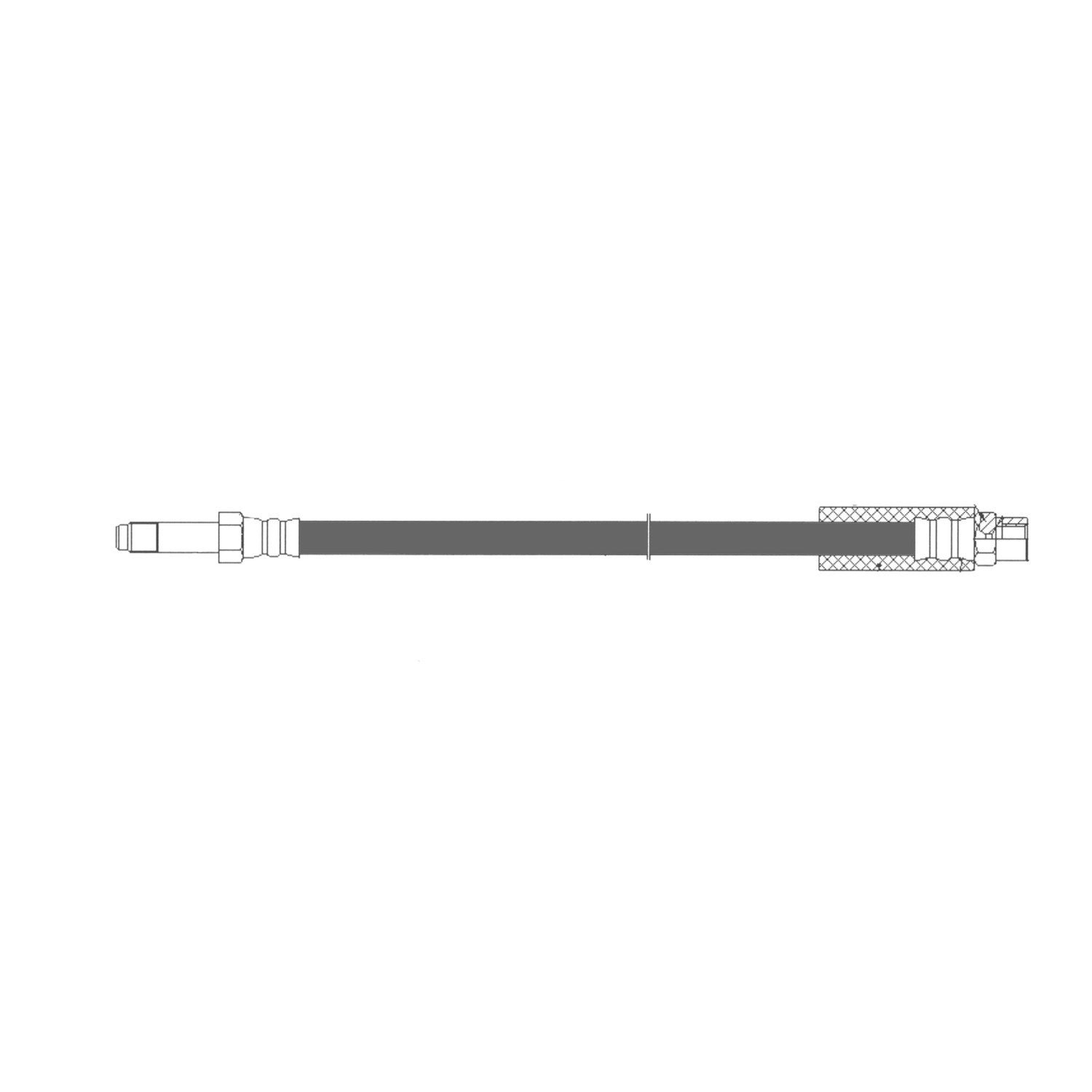 Rr Brake Hose  Centric Parts  150.34309