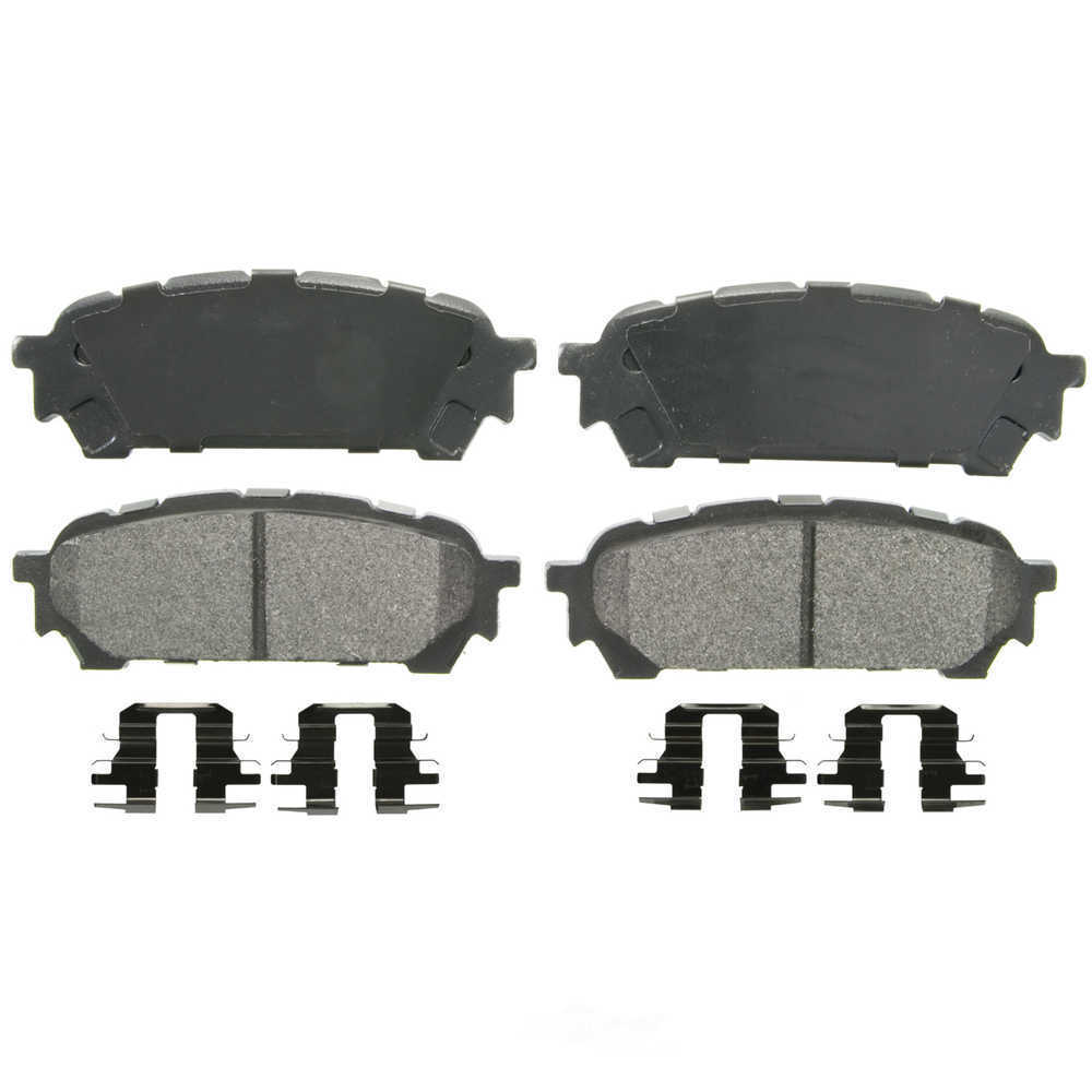 Rr Semi-Met Brake Pads  Wagner  ZX1004