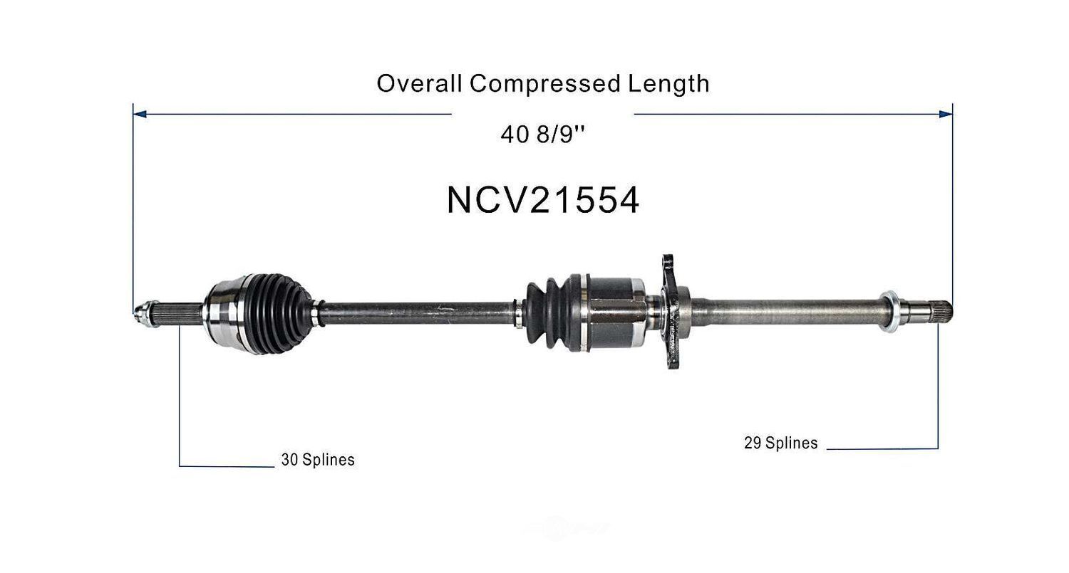 Right New CV Complete Assy   GSP North America   NCV21554