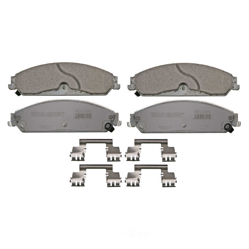 Frt Premium Ceramic Brake Pads  Wagner  OEX1058C
