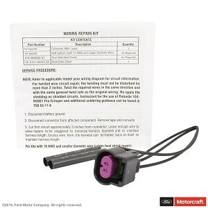 Connector  Motorcraft  WPT1101