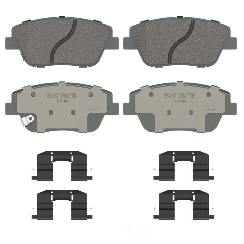 Frt Premium Ceramic Brake Pads  Wagner  OEX1444