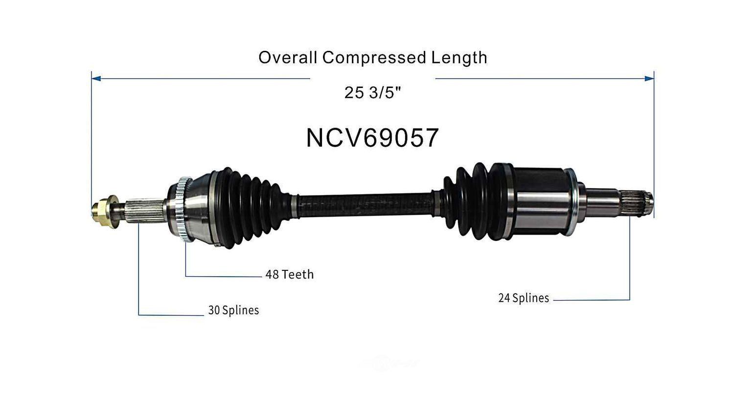 Left New CV Complete Assy   GSP North America   NCV69057