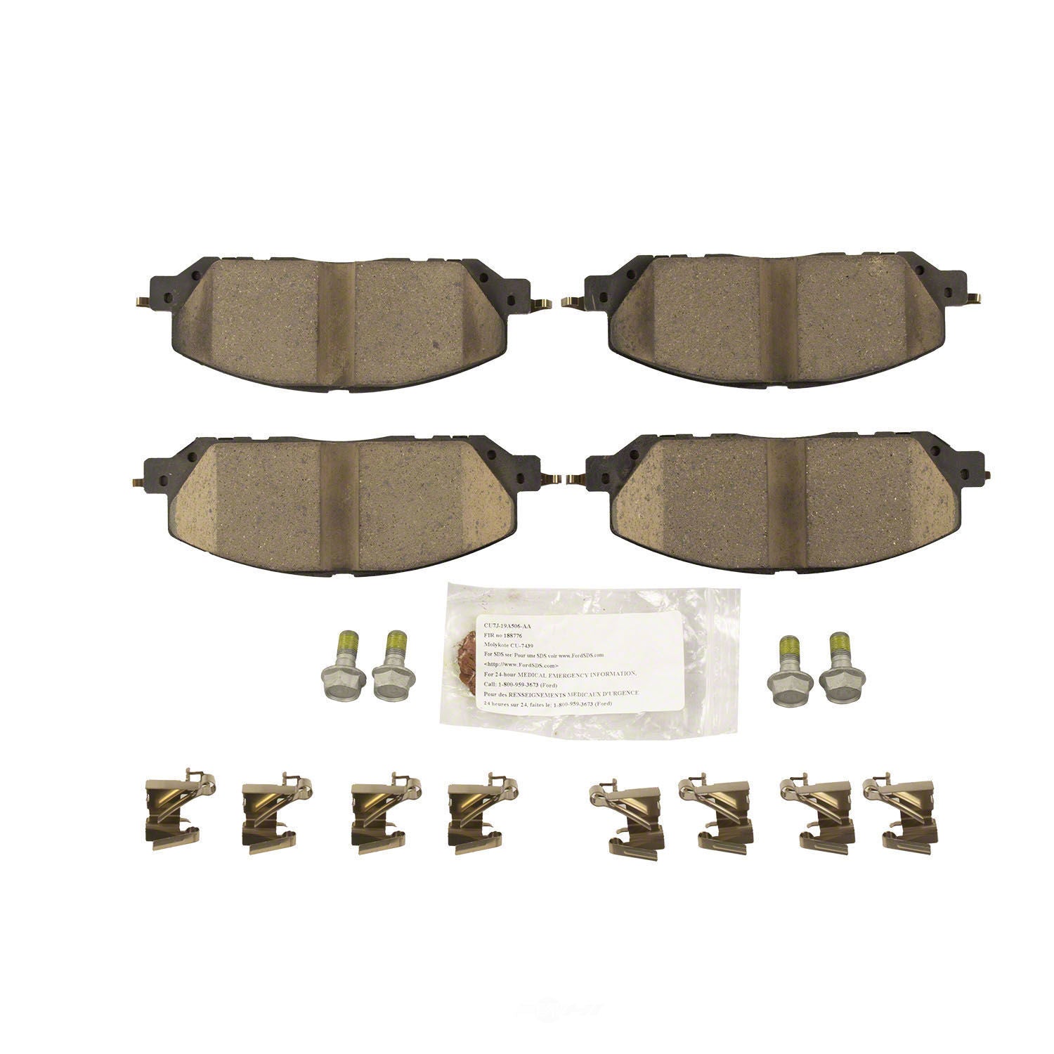 Frt Disc Brake Pads  Motorcraft  BRF1917