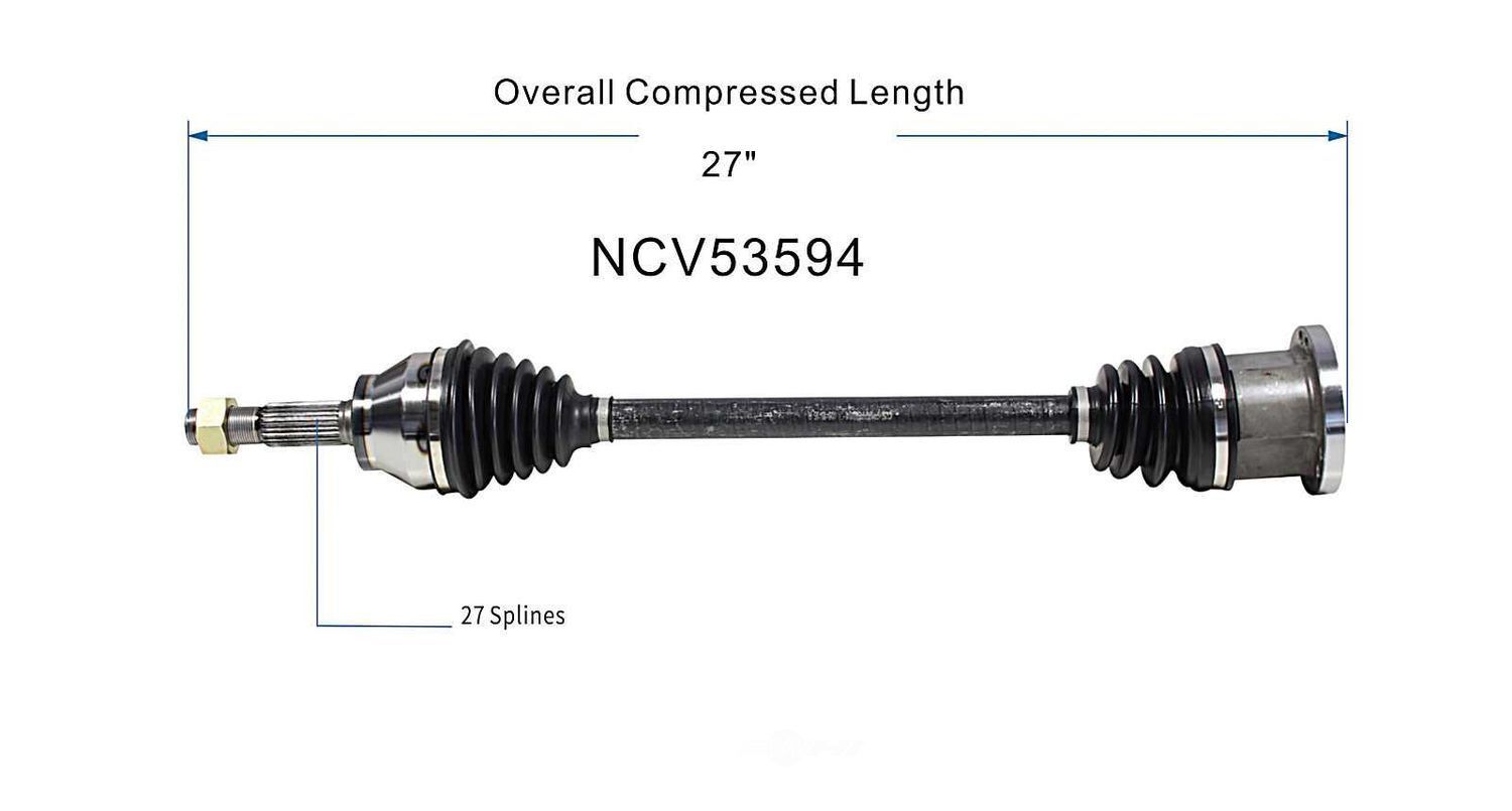 Left New CV Complete Assy   GSP North America   NCV53594