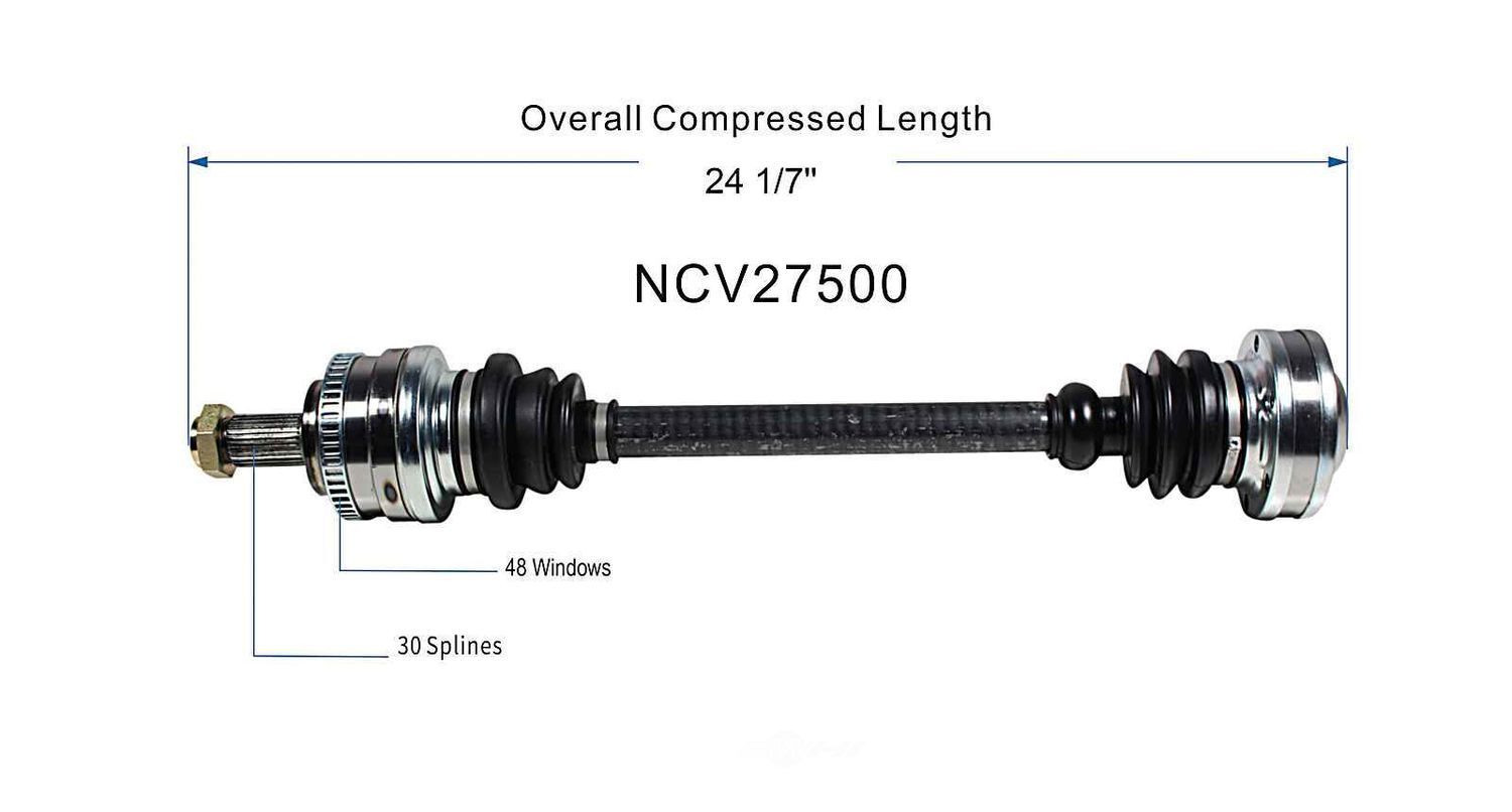 Left New CV Complete Assy   GSP North America   NCV27500