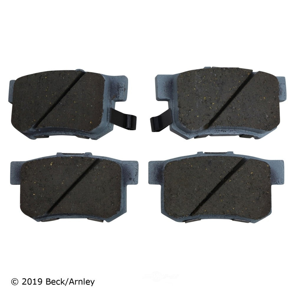 Rr Prem Brake Pads  Beck/Arnley  085-1339