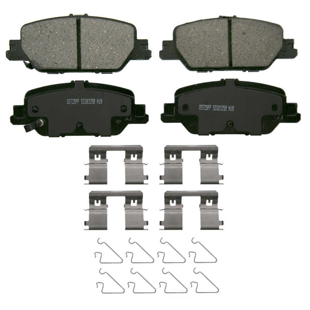 Wagner New Quickstop Ceramic Brake Pad ZD2037