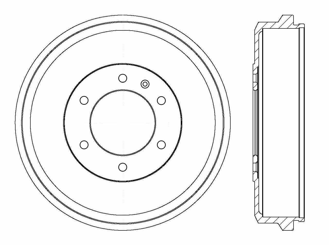 Rr Brake Drum   FVP   123.99034