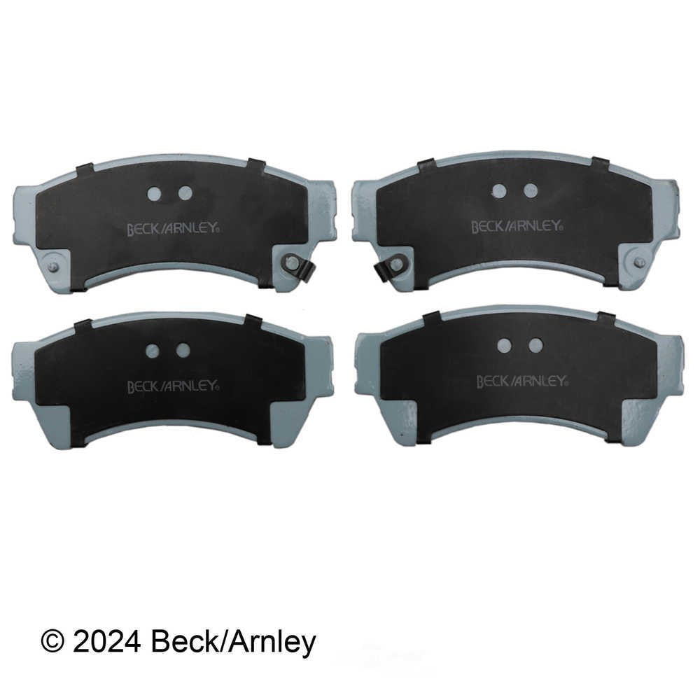 Frt Prem Brake Pads  Beck/Arnley  085-1767