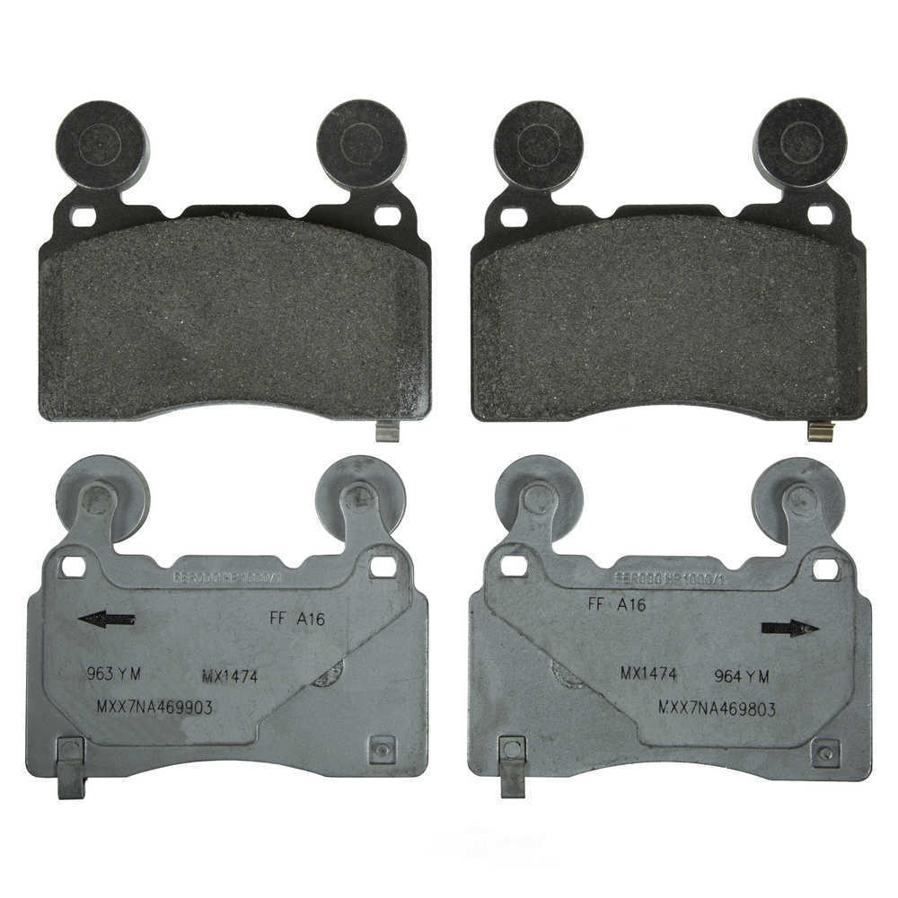 WAGNER Premium Semi-Metallic Brake Pad MX1474