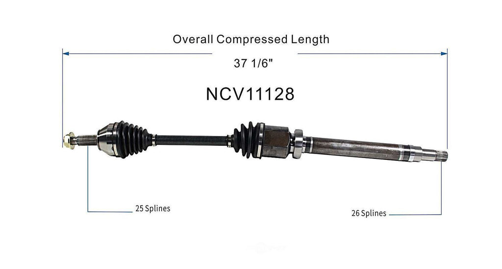 Right New CV Complete Assy   GSP North America   NCV11128