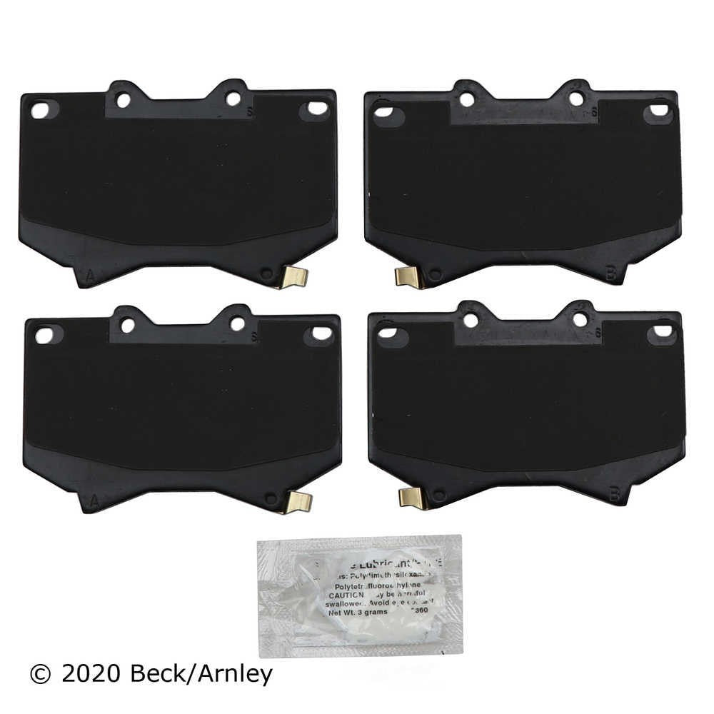 Frt OE Brake Pads  Beck/Arnley  089-1618
