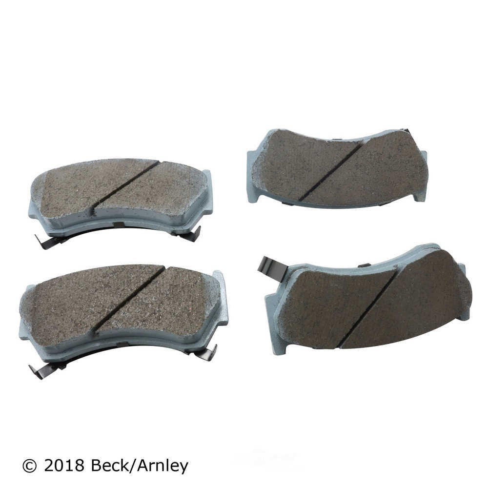Frt Prem Brake Pads  Beck/Arnley  085-1531