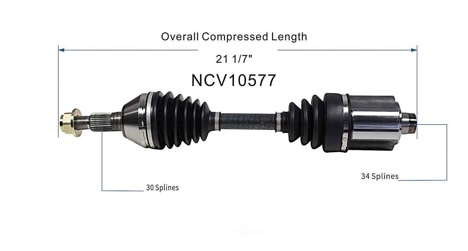 Axle Shaft Assy- CV Shaft   GSP North America   NCV10577
