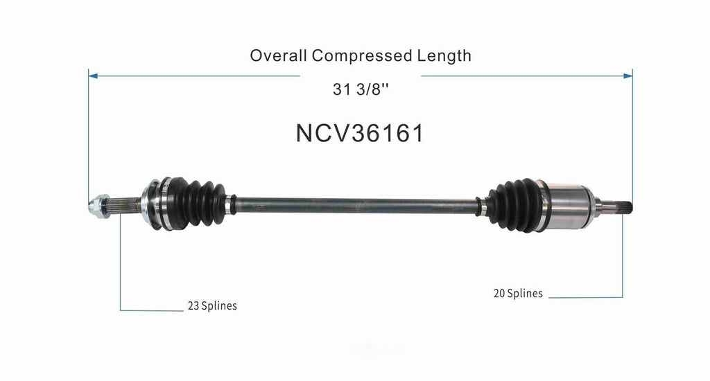 Left New CV Complete Assy   GSP North America   NCV36161