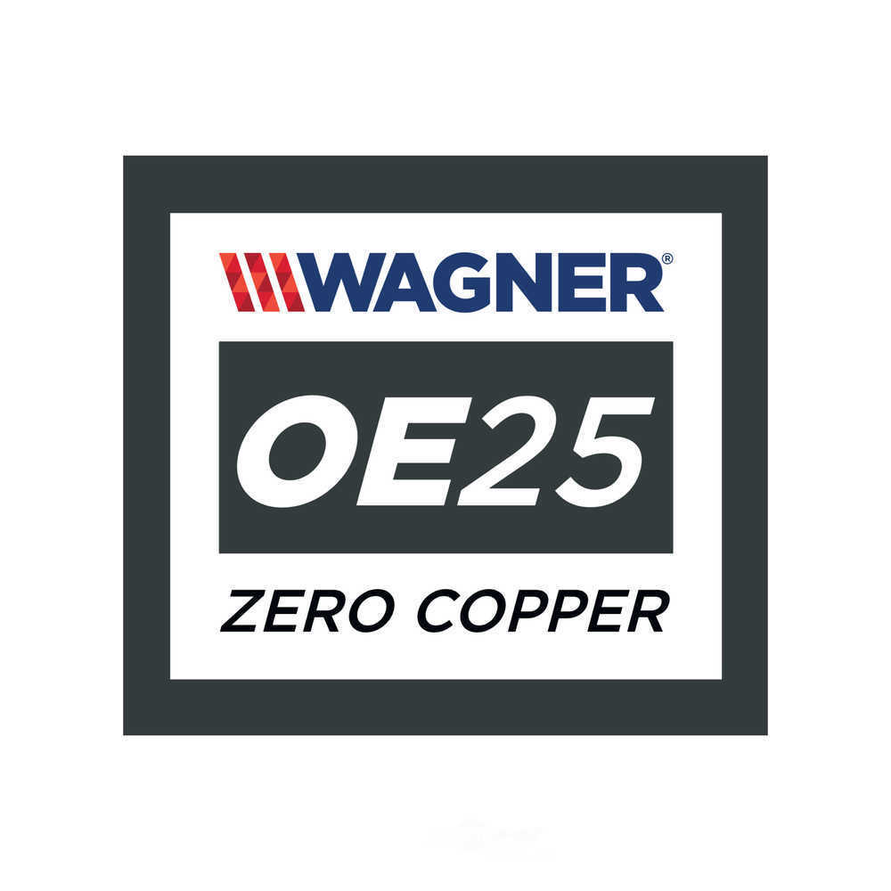 WAGNER Premium Semi-Metallic Brake Pad MX1331A
