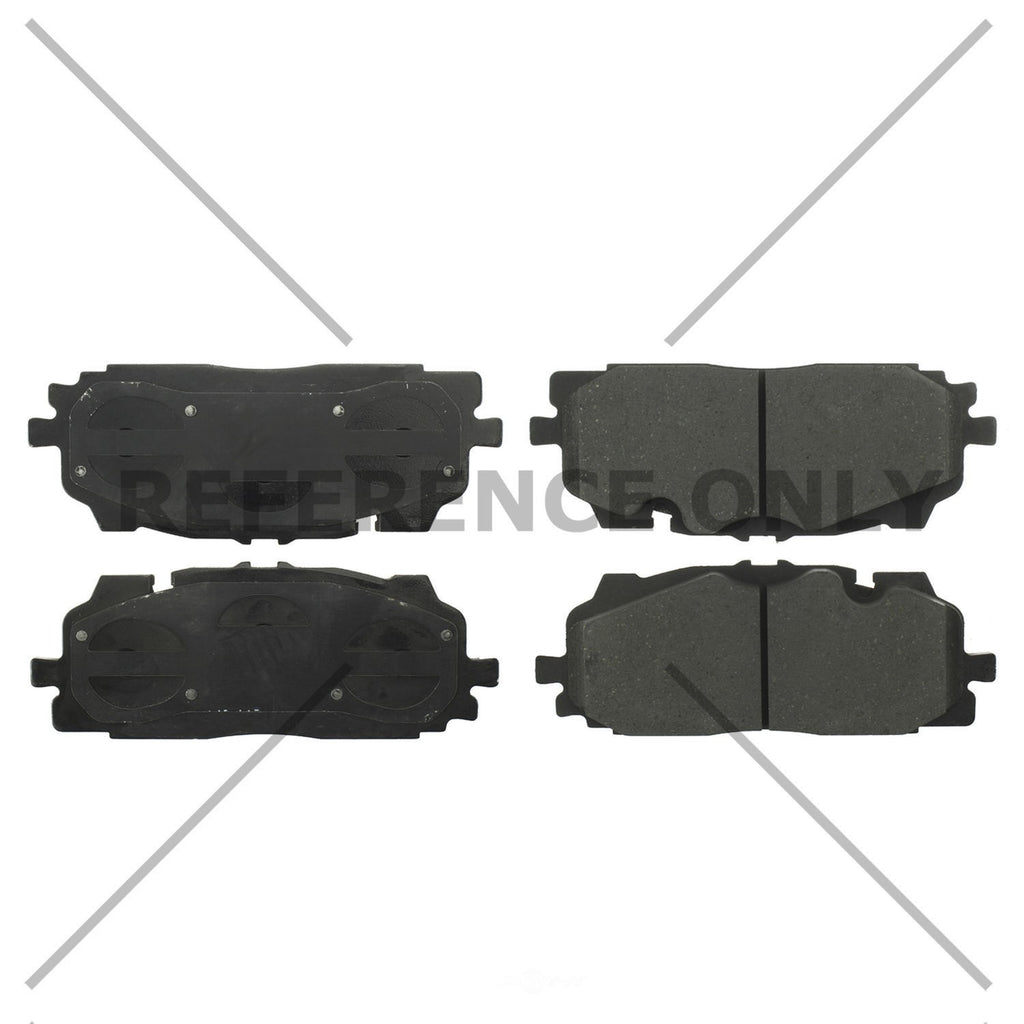 Frt Super Prem Ceramic Brake Pads  Centric Parts  105.18940