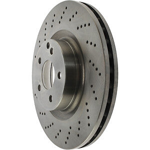 Frt Drilled Brake Rotor  Centric Parts  228.35120